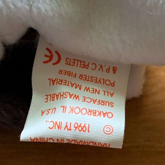 1996 TY Beanie Baby Original Nanook the Husky Dog Retired Plush - Picture 9 of 9